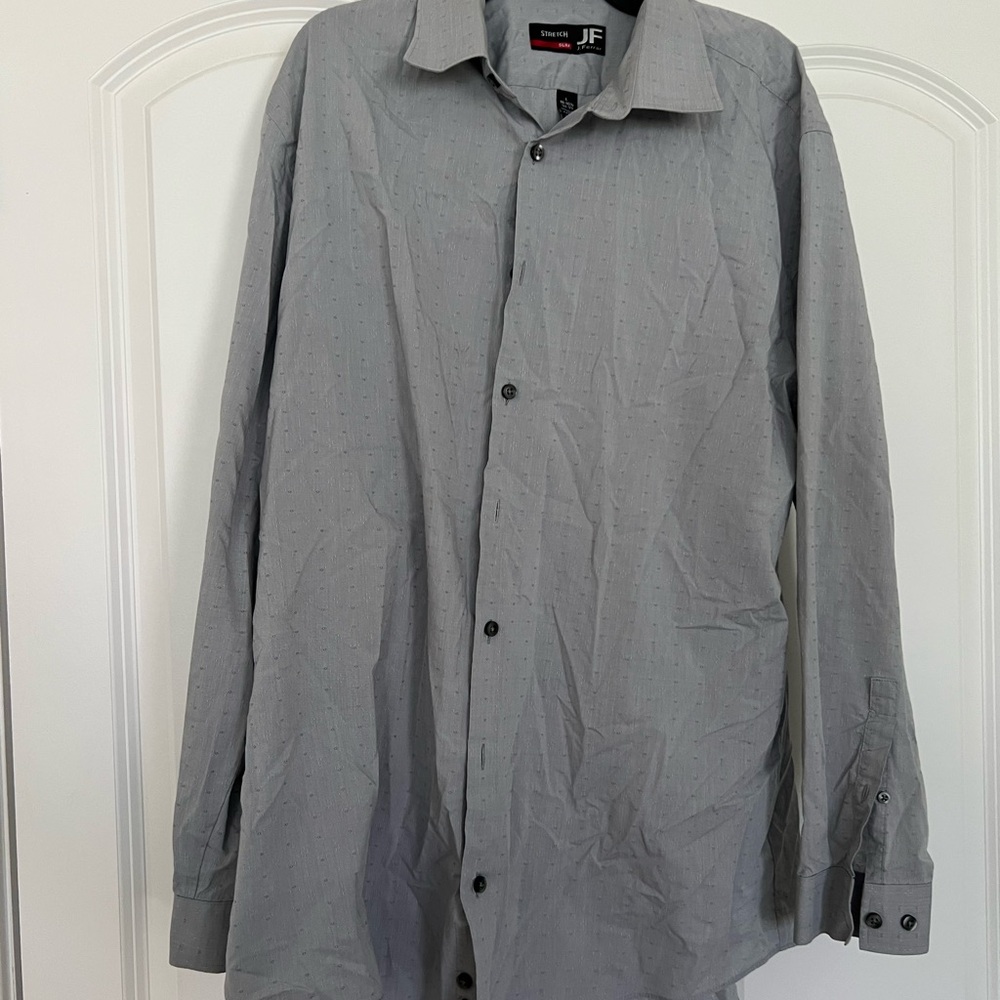 JF Gray Button-Up Shirt
